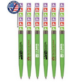 Certified USA Made, Educational Apples Design Twister Deluxe Pen